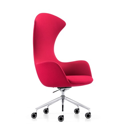 leisure swivel leather hotel living room chairs foshan supplier A1706