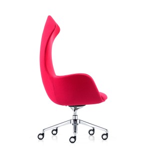 leisure swivel leather hotel living room chairs foshan supplier A1706 2