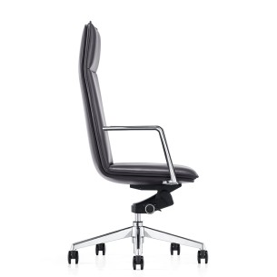 FURICCO Leather High Density Foam Executive Genuine Leather Office Chair for Poject A1819 2