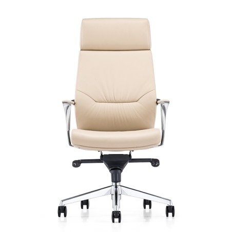 Black leather hight Back office chairs A1815