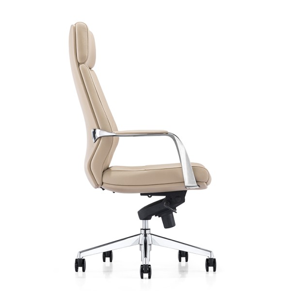 Black leather hight Back office chairs A1815