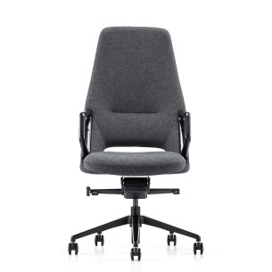 FURICCO High Quality Aluminium Armrest Comfortable Swivel Executive Leather Office Chair A1805-1 2