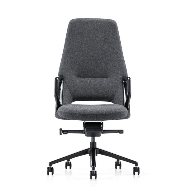FURICCO High Quality Aluminium Armrest Comfortable Swivel Executive Leather Office Chair A1805-1