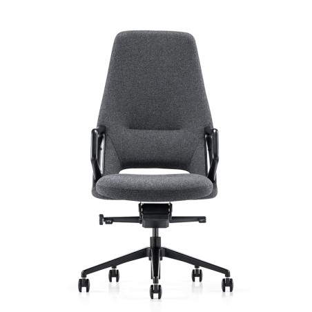 FURICCO High Quality Aluminium Armrest Comfortable Swivel Executive Leather Office Chair A1805-1