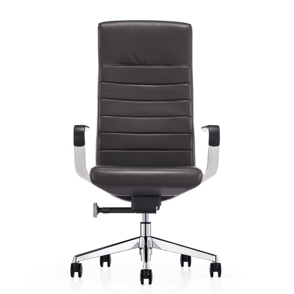 FURICCO Tradtitonal Style High Back Executive Chair Swivel Leather Office Chairs A1801-1