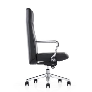 FURICCO Tradtitonal Style High Back Executive Chair Swivel Leather Office Chairs A1801 2