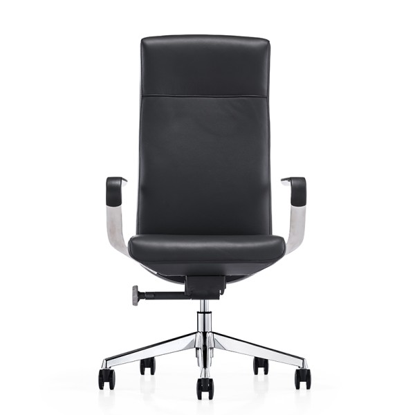 FURICCO Tradtitonal Style High Back Executive Chair Swivel Leather Office Chairs A1801