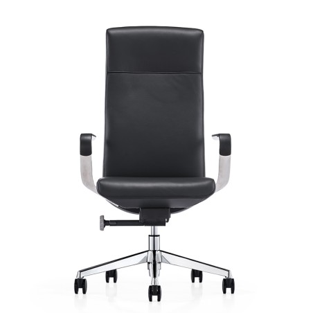 FURICCO Tradtitonal Style High Back Executive Chair Swivel Leather Office Chairs A1801