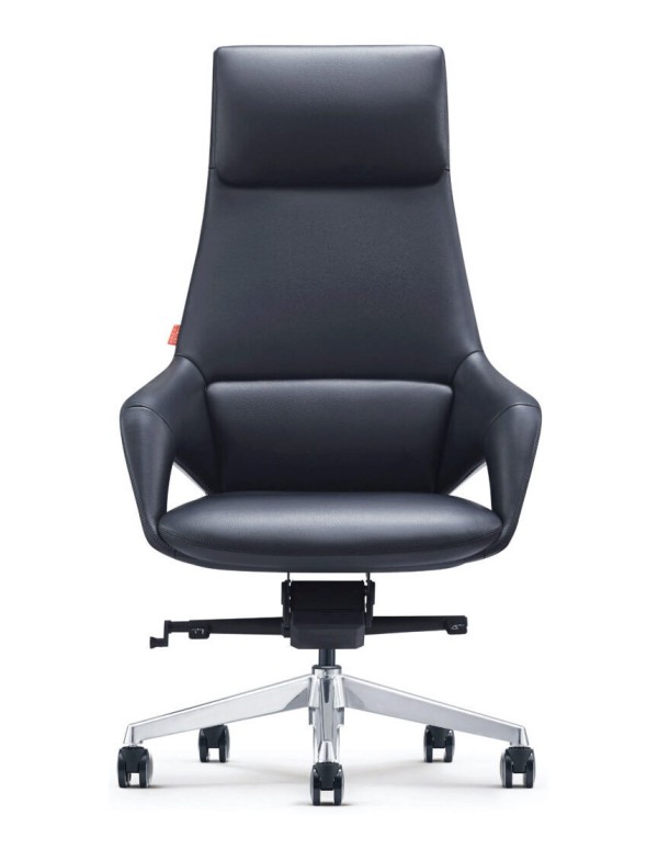 Крісло Furicco FK005, шкіряне, чорне