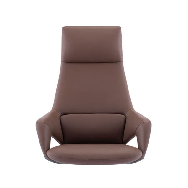 Крісло Furicco FK005, шкіряне, чорне