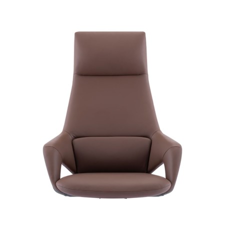 Крісло Furicco FK005, шкіряне, чорне