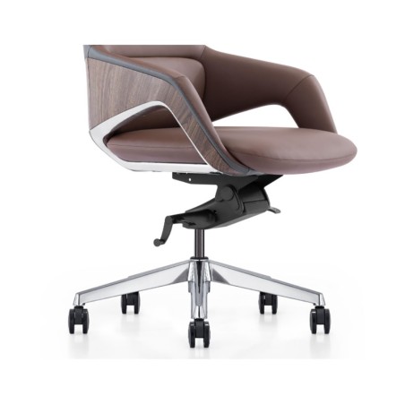 Крісло Furicco FK005, шкіряне, чорне