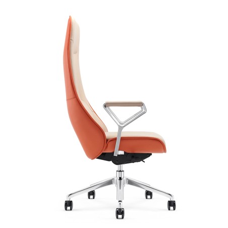 FURICCO Modern Office Furniture Swivel Reclining Chair Leather Executive Office Chair A1920