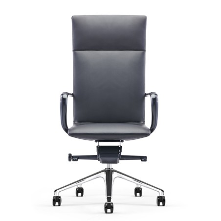 FURICCO Fast Delivery High Back Business Office Chair Commercial Manager Leather Office Chair A1901-1