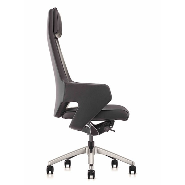 Strong Metal Feeling Leather Office Chair