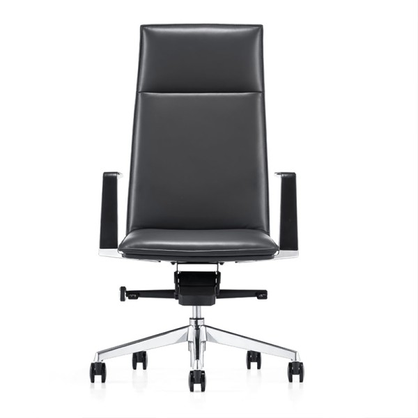 Adjustable height, slim and elegant executive chair