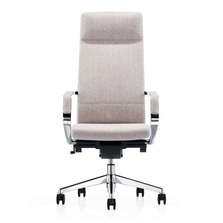 Height adjustable office manager chair with armrest