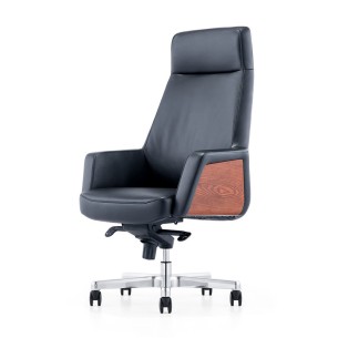 UpholsteredOfficeLeatherWorkChair A1712 2