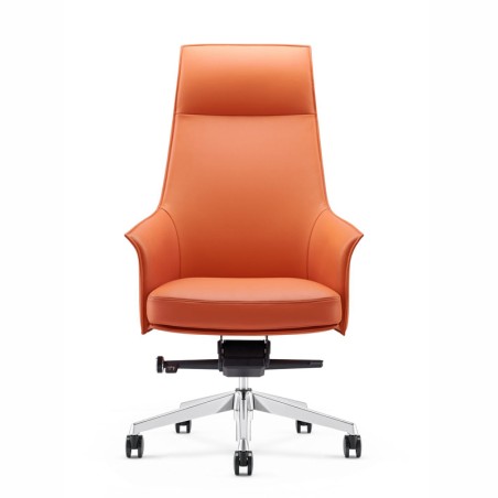 Professional High Back Leather Office Seating Furniture A1918