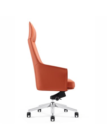 Professional High Back Leather Office Seating Furniture A1918