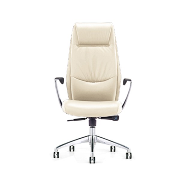 9184 Modern French Commercial High Back Executive Black Leather Swivel Office Chairs