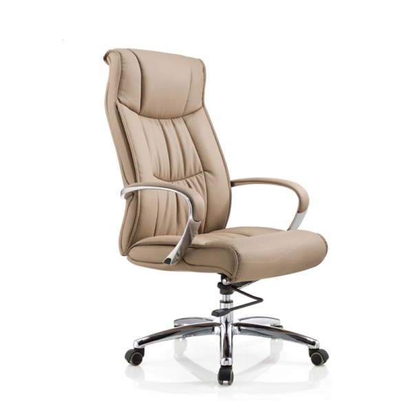 9180 High Back Beige/Black PU Seating For office Furniture