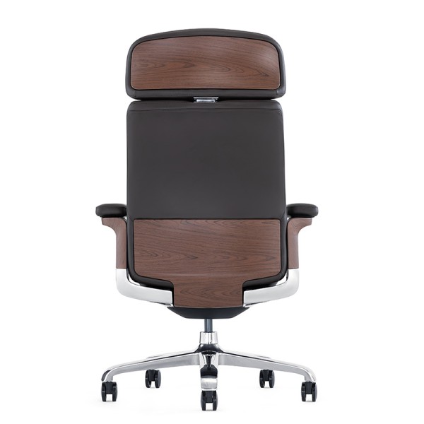 FURICCO Manufacturer Commercial Furniture Adjustable Arm Ergonomic High Back Leather Office Chair FK006-A