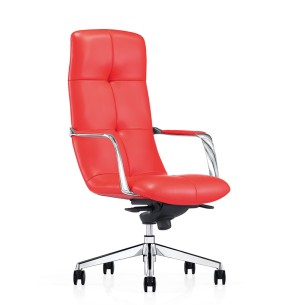modern ergonomic black leather chairs for office furniture A1723