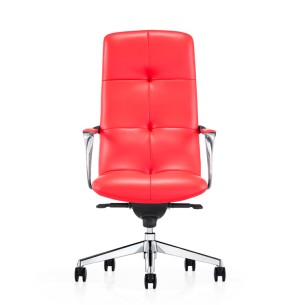 modern ergonomic black leather chairs for office furniture A1723 2