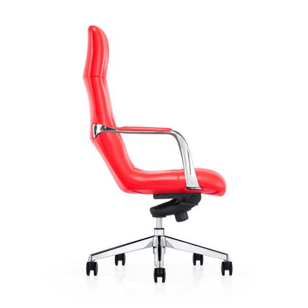 modern ergonomic black leather chairs for office furniture A1723